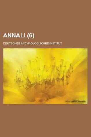 Cover of Annali (6)