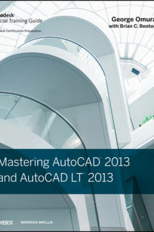 Cover of Mastering AutoCAD 2013 and AutoCAD LT 2013