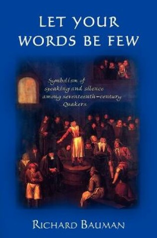 Cover of Let Your Words Be Few