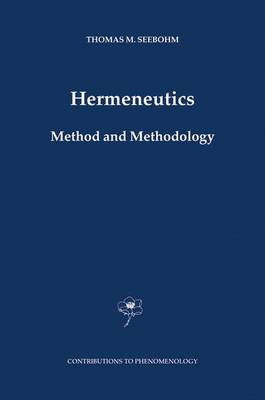 Cover of Hermeneutics. Method and Methodology