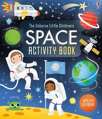 Book cover for Little Children's Space Activity Book