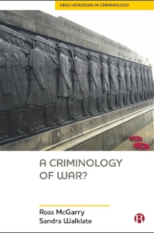 Cover of A Criminology of War?