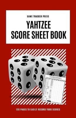 Book cover for Yahtzee Score Sheet Book