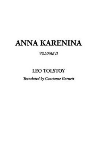 Cover of Anna Karenina, Volume II