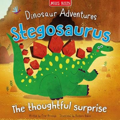 Book cover for Dinosaur Adventures: Stegosaurus – The thoughtful surprise