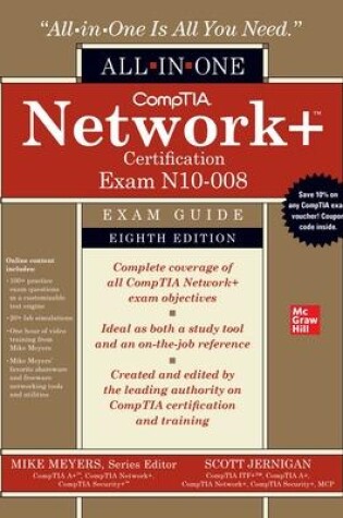 Cover of CompTIA Network+ Certification All-in-One Exam Guide, Eighth Edition (Exam N10-008)