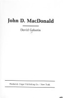 Book cover for John D.MacDonald
