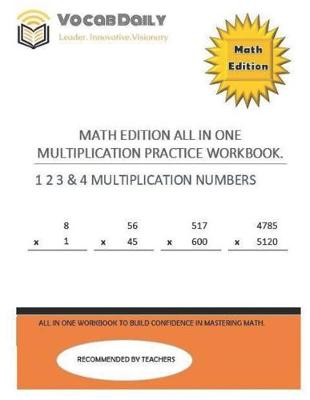 Book cover for Vocabdaily Math Edition