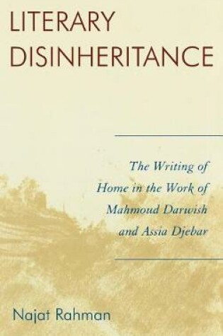 Cover of Literary Disinheritance