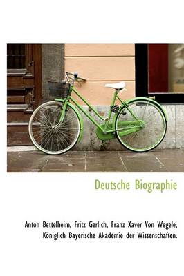 Book cover for Deutsche Biographie