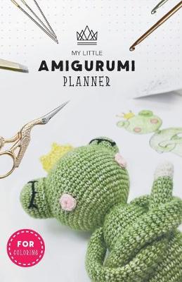 Book cover for My little Amigurumi Planner (for coloring)