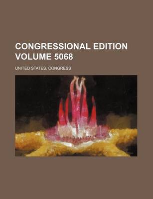 Book cover for Congressional Edition Volume 5068