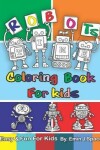 Book cover for Robots Cartoon Coloring Book