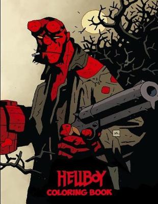 Book cover for Hellboy Coloring Book