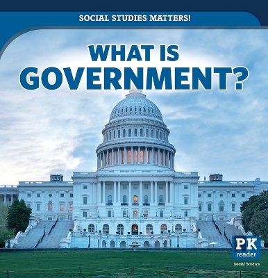 Book cover for What Is Government?