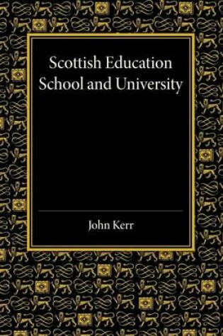 Cover of Scottish Education