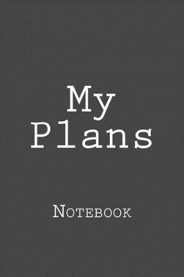 Book cover for My Plans