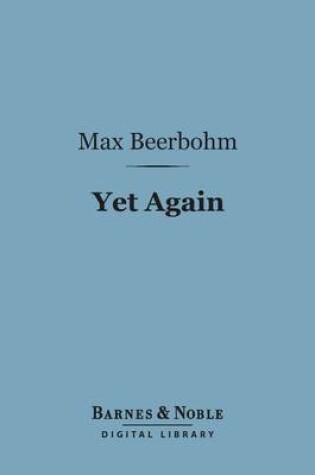 Cover of Yet Again (Barnes & Noble Digital Library)