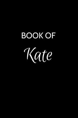 Book cover for Book of Kate