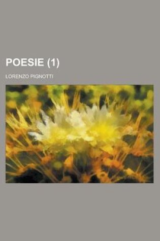 Cover of Poesie (1)