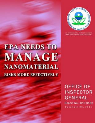 Book cover for EPA Needs to Manage Nanomaterial Risks More Effectively