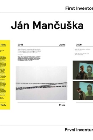 Cover of Ján Mancuﬂka: First Inventory