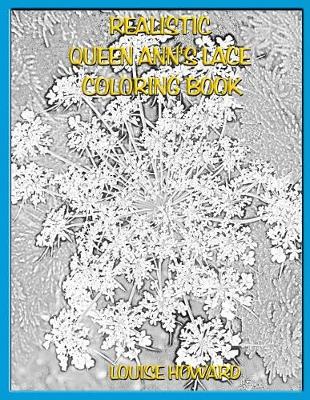 Book cover for Realistic Queen Ann's Lace Coloring Book