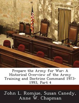 Book cover for Prepare the Army for War