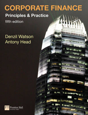 Book cover for Corporate Finance Principles and Practice