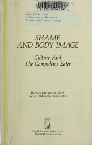 Book cover for Shame and Body Image