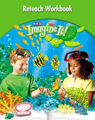 Cover of Imagine It!, Reteach Workbook, Grade 2