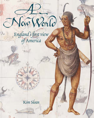 Book cover for New World, A:England's first view of America