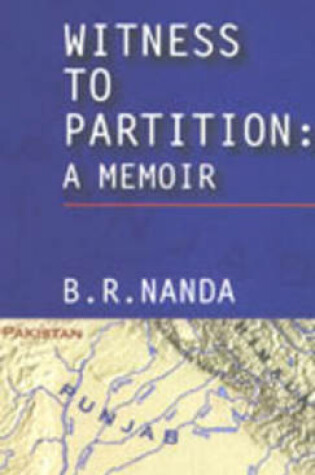 Cover of Witness to Partition