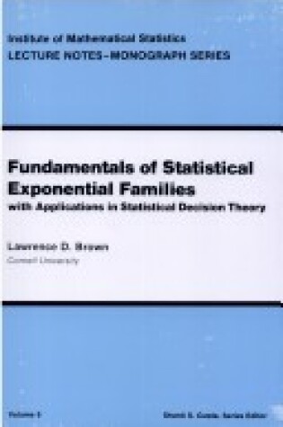 Cover of Fundamentals of Statistical Exponential Families