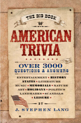 Cover of The Big Book of American Trivia