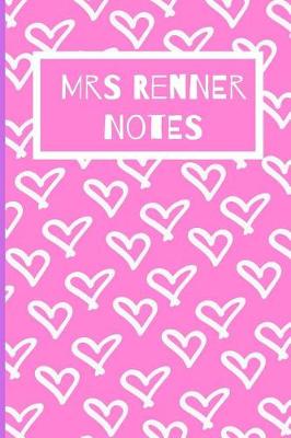 Book cover for Mrs Renner Notes