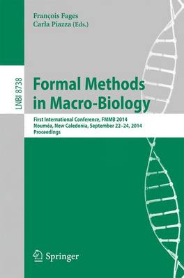 Book cover for Formal Methods in Macro-Biology