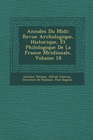 Cover of Annales Du MIDI