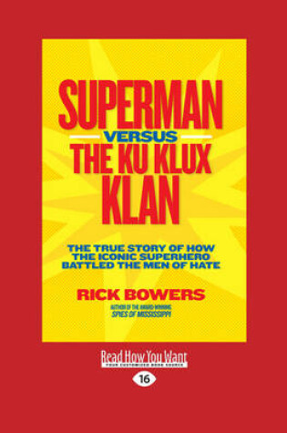 Cover of Superman vs. the Ku Klux Klan