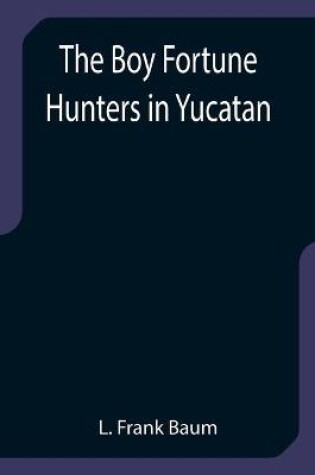 Cover of The Boy Fortune Hunters in Yucatan
