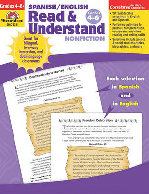 Cover of Spanish/English Read & Understand Nonfiction, Grades 4-6