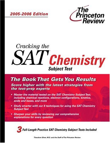 Book cover for Cracking the SAT Chemistry Subject Test