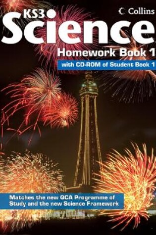 Cover of KS3 Science Homework Book 1