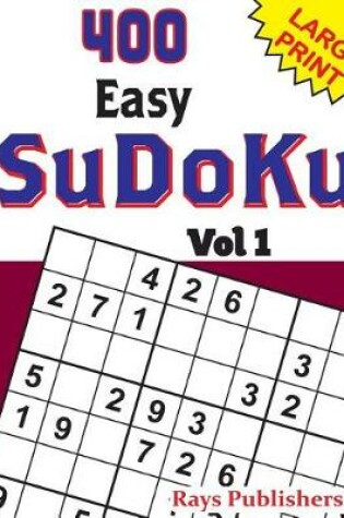 Cover of 400 Easy SuDoKu Vol 1