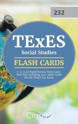 Book cover for TExES Social Studies 7-12 (232) Rapid Review Flash Cards