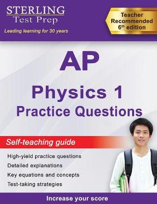 Book cover for AP Physics 1 Practice Questions