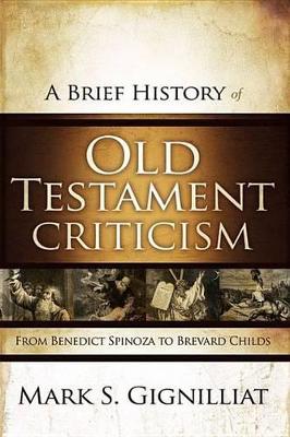 Cover of A Brief History of Old Testament Criticism