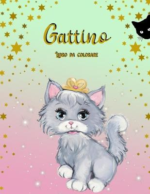 Book cover for Gattino Libro da Colorare