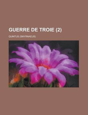 Book cover for Guerre de Troie (2)