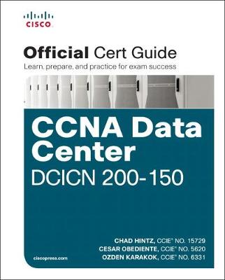 Book cover for CCNA Data Center DCICN 200-150 Official Cert Guide